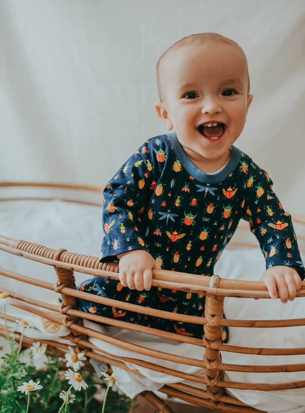 LILLY + SID GOTS Bugs & Stripe Baby Gift Set 3-6 months